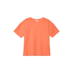 T-shirt με τετράγωνη κοπή εκτύπωση στην πλάτη κορίτσι s.Oliver image-0