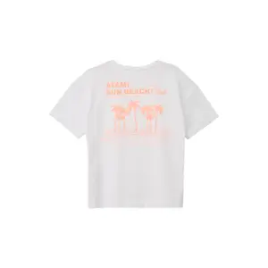 T-shirt με τετράγωνη κοπή εκτύπωση στην πλάτη κορίτσι s.Oliver image-1
