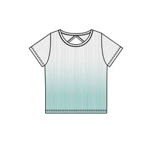 T-shirt ριπ με σχισμή και χρωματική κλίμακα για κορίτσια s.Oliver image-5