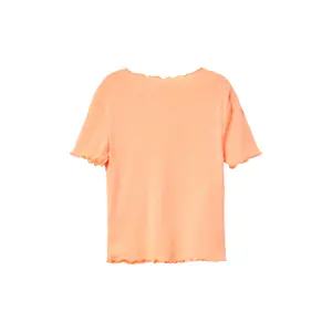 T-shirt κοντό με κυματιστή βάση, εφαρμογή Slim Fit για κορίτσι s.Oliver image-4