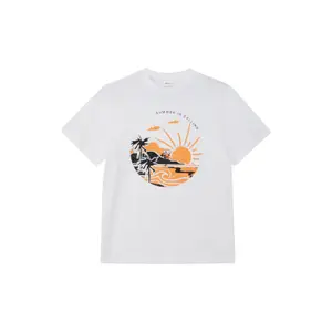 Jersey T-Shirt with Print Front Dropped Shoulders Child s.Oliver image-0
