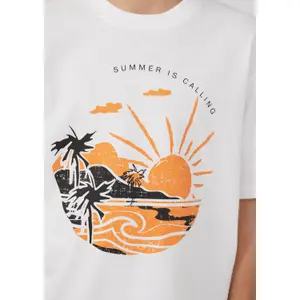 Jersey T-Shirt with Print Front Dropped Shoulders Child s.Oliver image-5