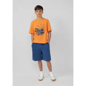 Jersey T-Shirt with Print Front Dropped Shoulders Child s.Oliver image-6