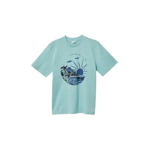 Jersey T-Shirt with Print Front Dropped Shoulders Child s.Oliver image-2