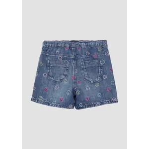 Loose Fit Denim Shorts with Bow Detail Girls s.Oliver image-3