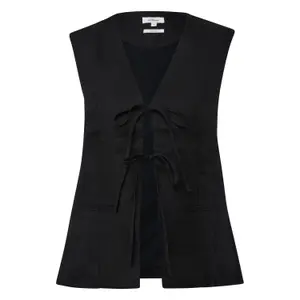 Linen women's gilet s.Oliver image-0