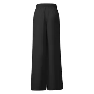 Γυναικείο Παντελόνι Wide Leg Χαλαρή Φόρμα σε Μείγμα Ρέγιων s.Oliver image-1