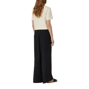 Γυναικείο Παντελόνι Wide Leg Χαλαρή Φόρμα σε Μείγμα Ρέγιων s.Oliver image-5