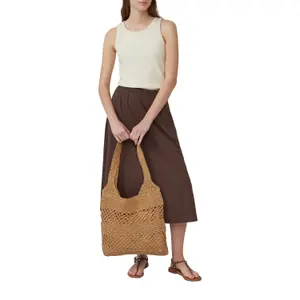 Wide-Fit Jersey Midi Skirt for Women s.Oliver image-6