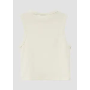 Slim Fit Ribbed Fabric Vest with Embroidery for Girls s.Oliver image-3