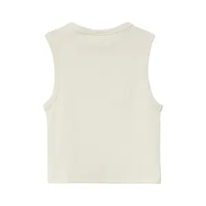 Slim Fit Ribbed Fabric Vest with Embroidery for Girls s.Oliver image-4