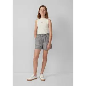 Slim Fit Ribbed Fabric Vest with Embroidery for Girls s.Oliver image-6