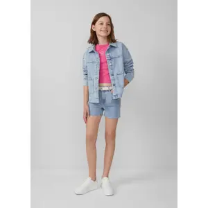Slim Fit Ribbed Fabric Vest with Embroidery for Girls s.Oliver image-6