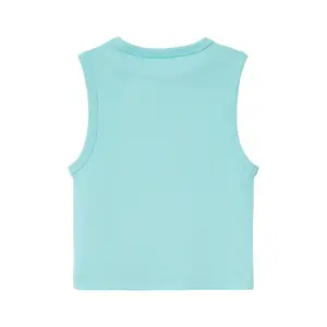 Slim Fit Ribbed Fabric Vest with Embroidery for Girls s.Oliver image-4