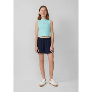 Slim Fit Ribbed Fabric Vest with Embroidery for Girls s.Oliver image-6