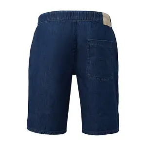 Comfort Fit Mid Rise Straight Leg Denim Shorts with Drawstring s.Oliver image-1