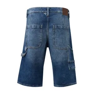 Short i denim Loose Fit mid rise Wide Leg stil snickare s.Oliver image-1