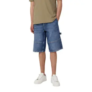 Short i denim Loose Fit mid rise Wide Leg stil snickare s.Oliver image-2