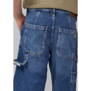 Short i denim Loose Fit mid rise Wide Leg stil snickare s.Oliver image-3