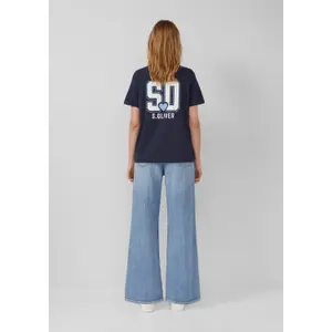 T-shirt Relaxed Fit με εκτύπωση εμπρός και πίσω γυναίκες s.Oliver image-4