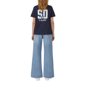 T-shirt Relaxed Fit με εκτύπωση εμπρός και πίσω γυναίκες s.Oliver image-5