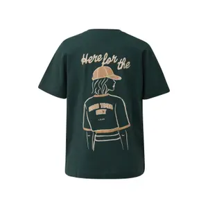 T-shirt Relaxed Fit με εκτύπωση εμπρός και πίσω γυναίκες s.Oliver image-1