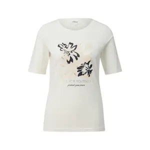 T-shirt με εκτύπωση μπροστά γυναίκα s.Oliver image-0