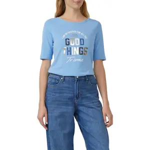 T-shirt με εκτύπωση γυναικεία s.Oliver image-2