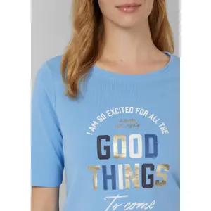 T-shirt με εκτύπωση γυναικεία s.Oliver image-3