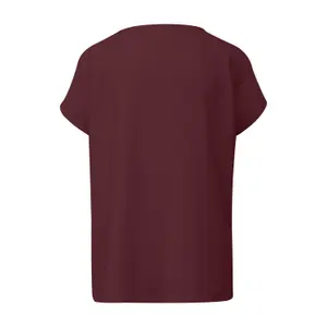 Γυναικείο T-shirt Με Υφή Relaxed Fit Με Στρογγυλή Λαιμόκοψη s.Oliver image-1