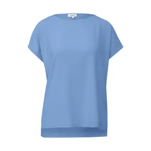 Γυναικείο T-shirt Με Υφή Relaxed Fit Με Στρογγυλή Λαιμόκοψη s.Oliver image-0