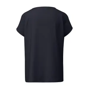 Γυναικείο T-shirt Με Υφή Relaxed Fit Με Στρογγυλή Λαιμόκοψη s.Oliver image-1