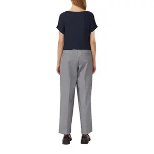 Γυναικείο T-shirt Με Υφή Relaxed Fit Με Στρογγυλή Λαιμόκοψη s.Oliver image-5