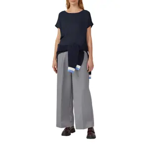 Γυναικείο T-shirt Με Υφή Relaxed Fit Με Στρογγυλή Λαιμόκοψη s.Oliver image-6