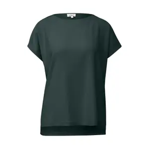 Γυναικείο T-shirt Με Υφή Relaxed Fit Με Στρογγυλή Λαιμόκοψη s.Oliver image-0