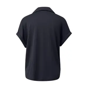 T-shirt από μείγμα modal με γιακά πουκάμισου γυναίκας s.Oliver image-1