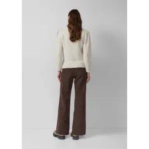 Pull de alpaca misto com mangas bufantes mulher s.Oliver image-4