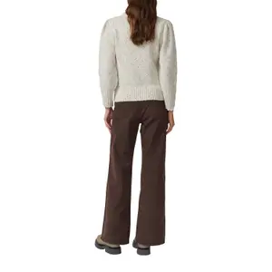 Pull de alpaca misto com mangas bufantes mulher s.Oliver image-5