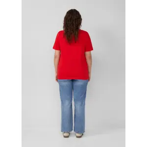 Γυναικείο t-shirt με κέντημα από βαμβακερό ζέρσεϊ s.Oliver image-2