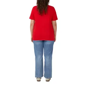 Γυναικείο t-shirt με κέντημα από βαμβακερό ζέρσεϊ s.Oliver image-3