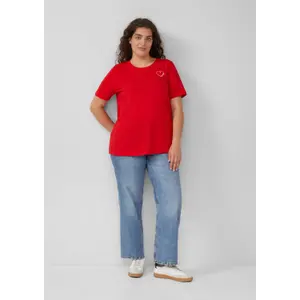 Γυναικείο t-shirt με κέντημα από βαμβακερό ζέρσεϊ s.Oliver image-5