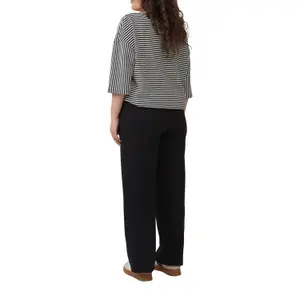 T-shirt με ρίγες και μανίκια 3/4, στυλ relaxed fit γυναικείο s.Oliver image-3