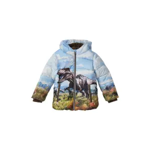 Manteau outdoor acolchado con capucha y estampado artwork para bebé niño s.Oliver image-2