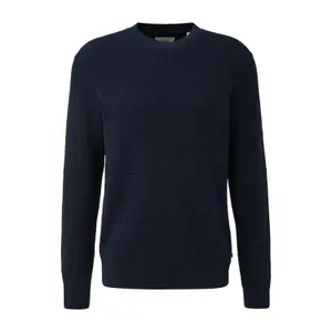 Pull en maille à col rond et motif texturé s.Oliver image-4