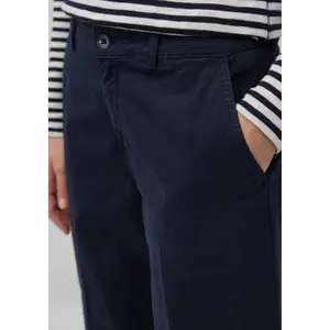 Κοντό παντελόνι από βαμβάκι με τσαλακωμένη πτυχώση και σταθερή αναδίπλωση γυναικείο s.Oliver image-3