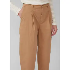 Γυναικείο παντελόνι Relaxed Fit από ελαστικό βαμβάκι με Barrel Leg s.Oliver image-3