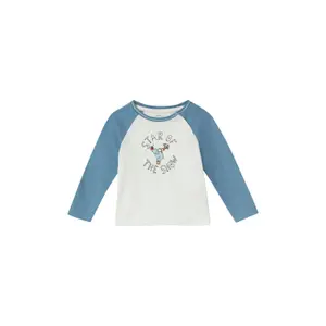 Casual Cotton T-Shirt with Front Print and Ribbed Trim for Baby s.Oliver image-2