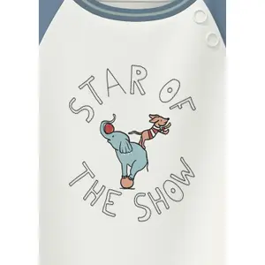 Casual Cotton T-Shirt with Front Print and Ribbed Trim for Baby s.Oliver image-5