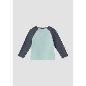 Casual Cotton T-Shirt with Front Print and Ribbed Trim for Baby s.Oliver image-3
