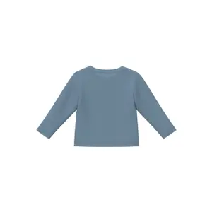 T-shirt με φλεγόμενο νήμα και λαιμόκοψη Henley για μωρά s.Oliver image-1